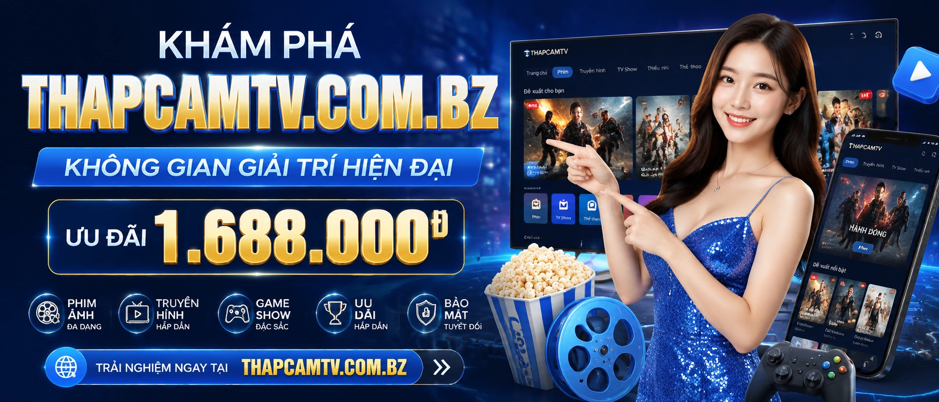 FAQ thapcamtv.com.bz: Casino, nổ hũ, bắn cá banner