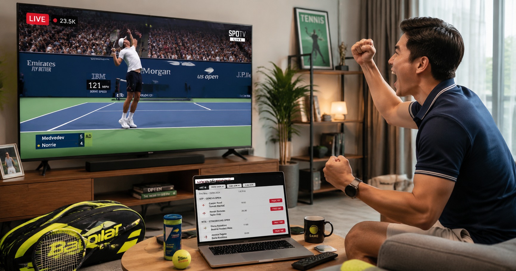 thapcamtv live 4 tennis – Kênh trực tiếp bóng đá và tennis hàng đầu - image 1
