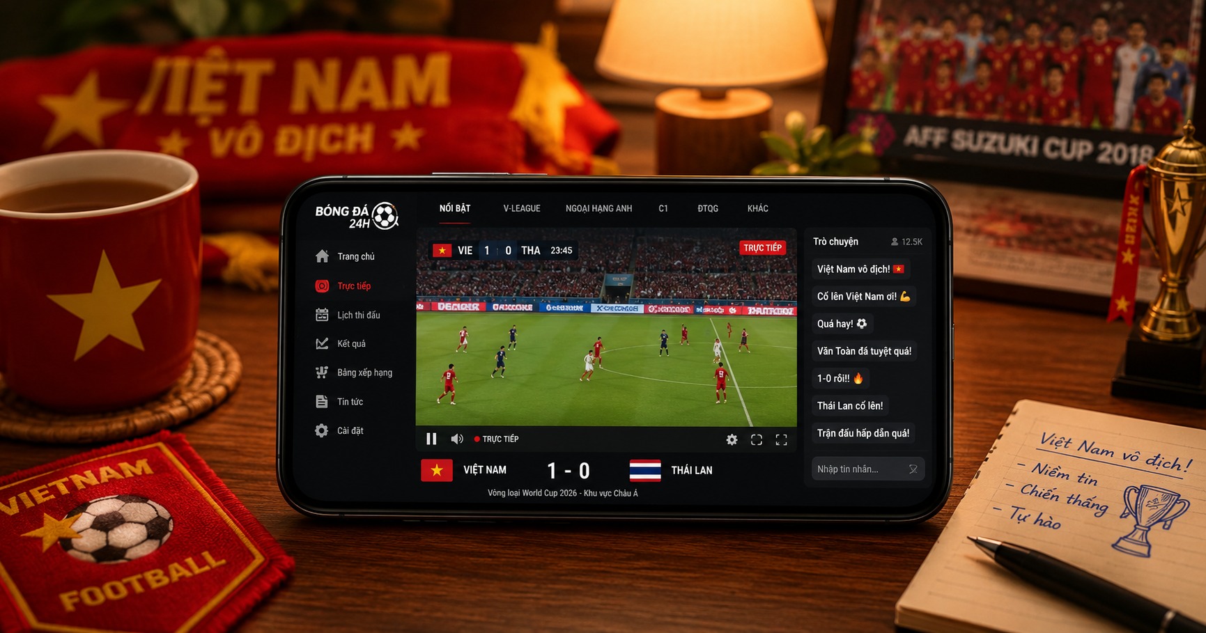 Thapcamtv bắt: Cách cài app và trải nghiệm bóng đá trực tuyến chất lượng - image 1 Thapcamtv bắt: Cách cài app và trải nghiệm bóng đá trực tuyến chất lượng - image 1